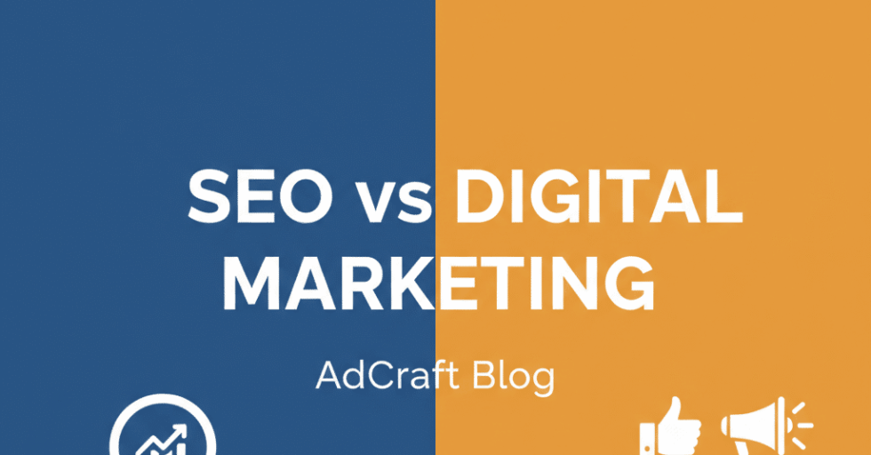 SEO vs Digital Marketing